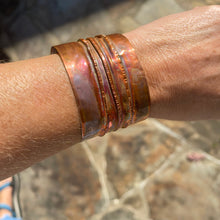 Load image into Gallery viewer, Form Folded Copper Bracelet