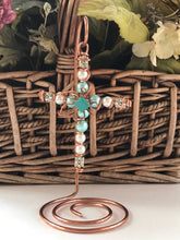 Load image into Gallery viewer, Beaded Crosses/Decorative Crosses/Religious Gift/Get Well Gift/Sympathy Gift /Desk Top Cross/Christian Gift/Prayer Cross/Thank You Gift