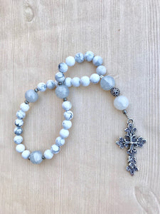 Natural Stone Christian Prayer Beads