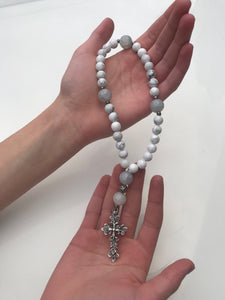 Natural Stone Christian Prayer Beads