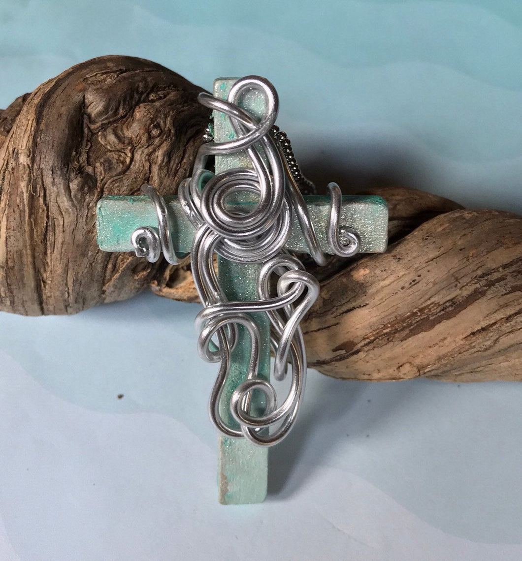 Little Crosses to Hang in your Rearview Mirror or Use as a Keychain