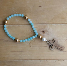 Load image into Gallery viewer, Prayer Beads, Christian Gift,Confirmation Gift, First Communion Gift, Christian Prayer Beads,Youth Pastor Gift, Get Well Gift, Sympathy Gift