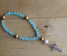 Load image into Gallery viewer, Prayer Beads, Christian Gift,Confirmation Gift, First Communion Gift, Christian Prayer Beads,Youth Pastor Gift, Get Well Gift, Sympathy Gift