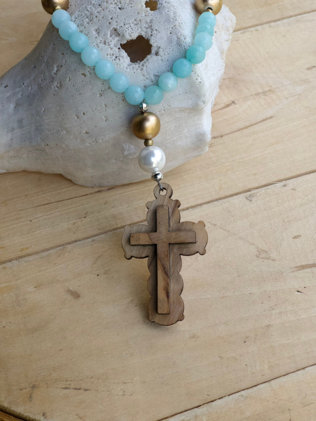 Prayer Beads, Christian Gift,Confirmation Gift, First Communion Gift, Christian Prayer Beads,Youth Pastor Gift, Get Well Gift, Sympathy Gift