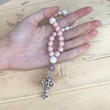 Load image into Gallery viewer, Pretty in Pink Christian Prayer Beads