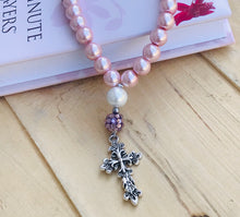 Load image into Gallery viewer, Pretty in Pink Christian Prayer Beads